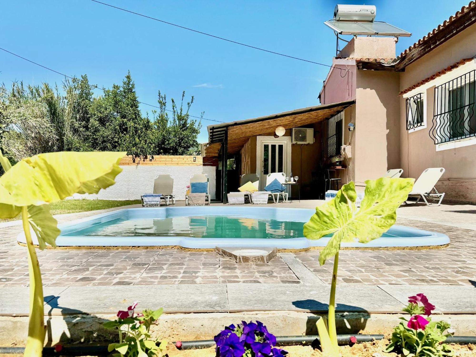 Beach Villa Night Flower With Private Pool By Dadovillas Dassia  Esterno foto